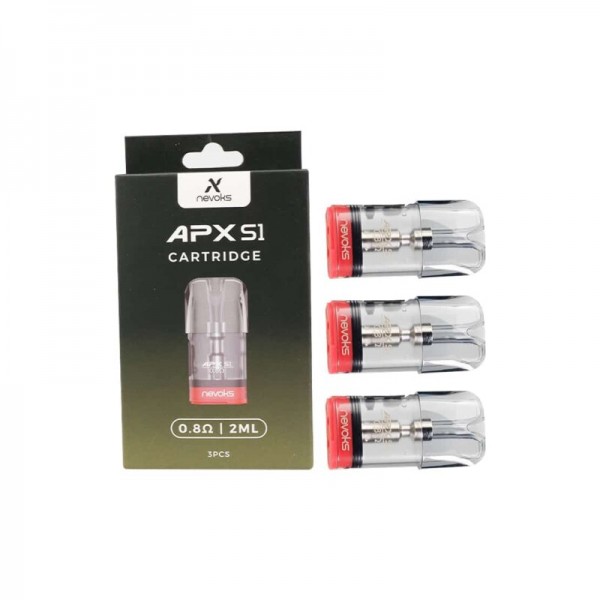 NEVOKS - APX S1 Cartridge 3er Pack 2ml
