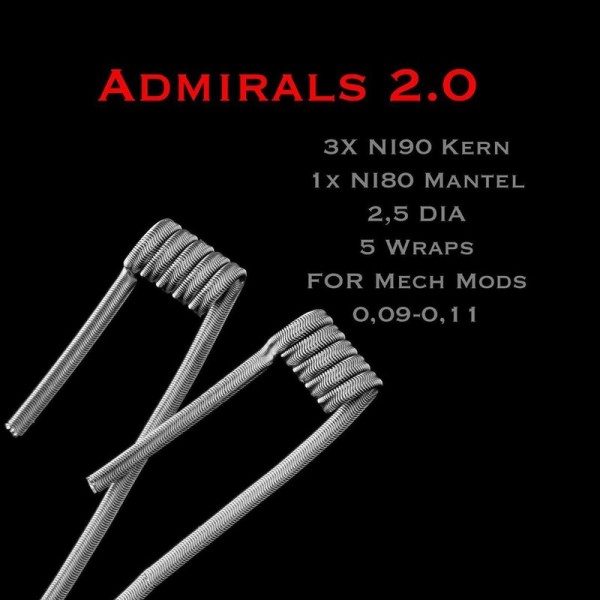 JOKER COILS - Prebuilt Admirals 2.0 Coils (unterschiedliche höhe)