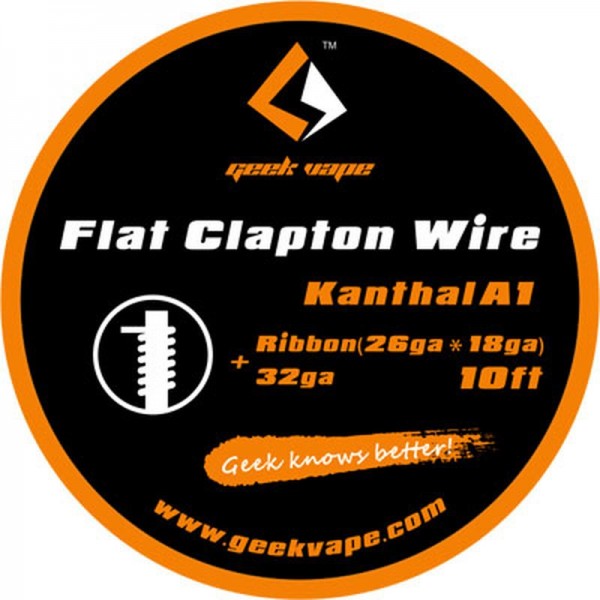 GEEK VAPE - Flat Clapton Wire ZK08 - 10ft