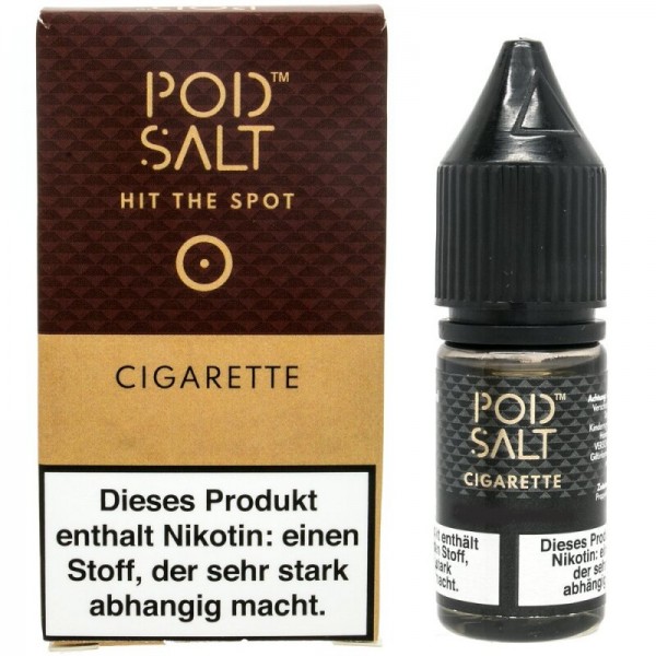 POD SALT - Cigarette Nikotinsalz Liquid mit Steuerzeichen