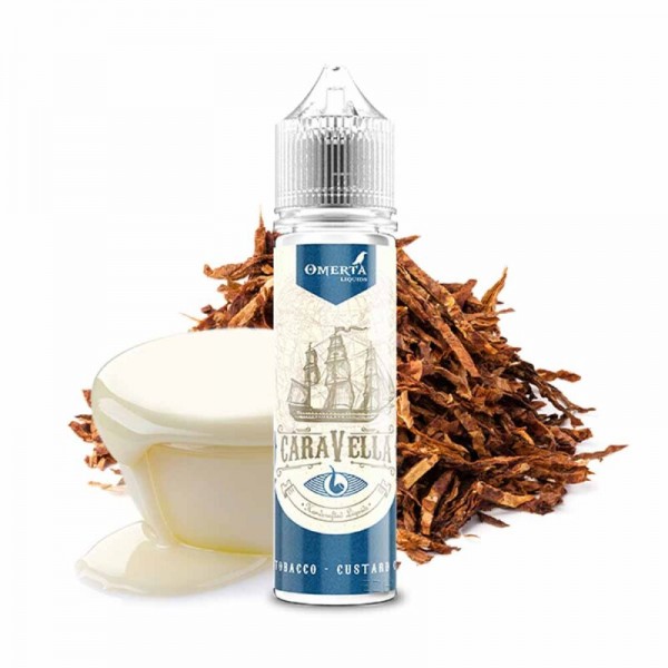OMERTA LIQUIDS - CARAVELLA Pipe Tabacco - Custard Cream Longfill Aroma 10ml mit Steuerzeichen