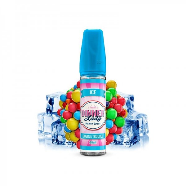 DINNER LADY - Bubble Trouble ICE Longfill Aroma mit Steuerzeichen