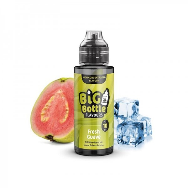 BIG BOTTLE FLAVOURS XL - Fresh Guave Longfill Aroma 10ml mit Steuerzeichen