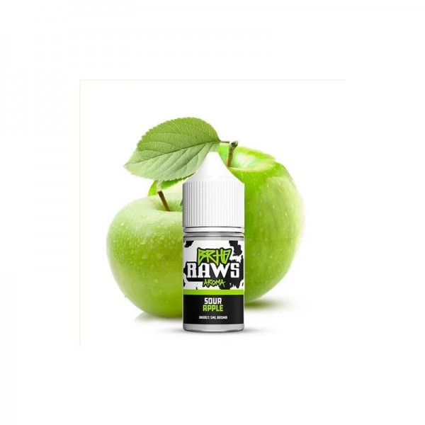 BAREHEAD - Raws - Sour Apple Aroma 5ml mit Steuerzeichen