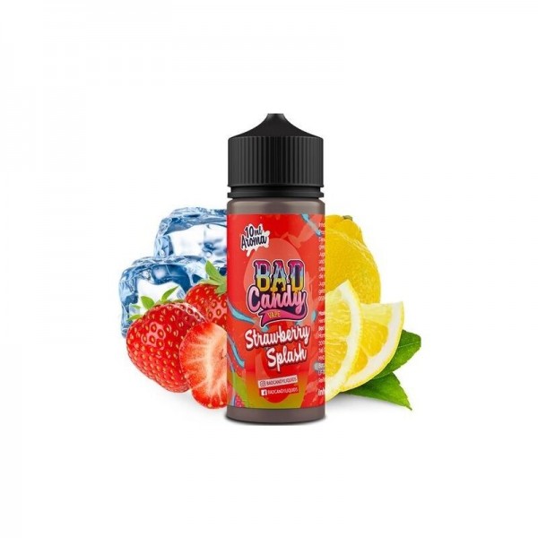 BAD CANDY - Strawberry Splash Longfill Aroma mit Steuerzeichen