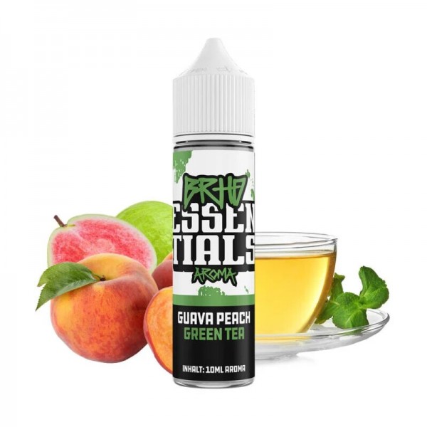 BAREHEAD - Essentials - Guava Peach Green Tea Longfill Aroma 10ml mit Steuerzeichen