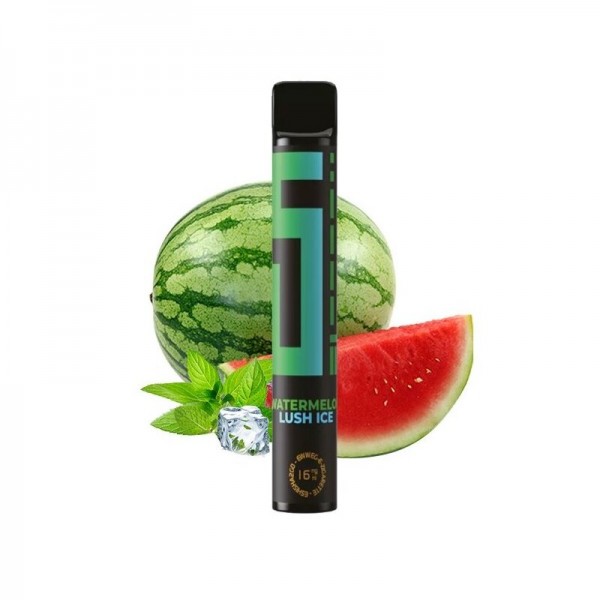 5 ELEMENTS - Watermelom Lusch ICE Einweg E-Zigarette mit Steuerzeichen (Nikotinfrei/Nikotinsalz)