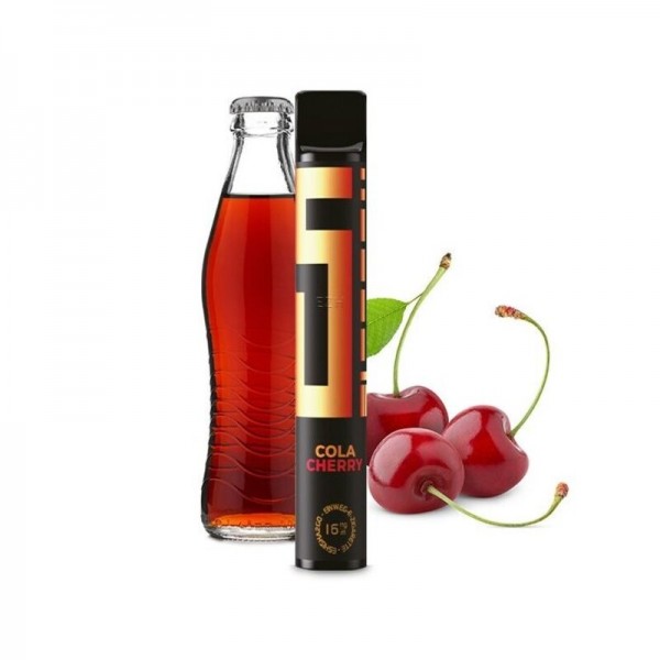 5 ELEMENTS - Cola Cherry Einweg E-Zigarette mit Steuerzeichen (Nikotinfrei/Nikotinsalz)